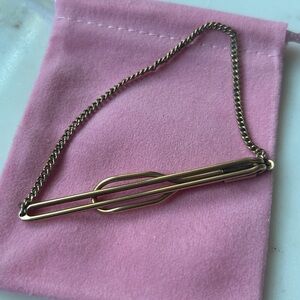 Vintage Swank men’s‎ gold tie bar